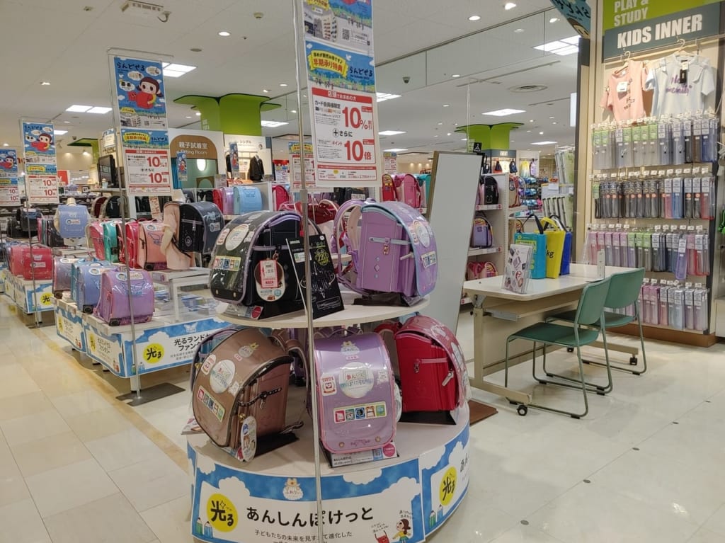 ランドセル売場