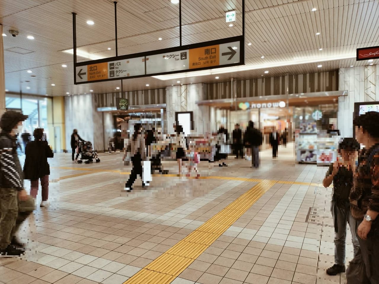 ハロウィンフードドライブ2023東小金井駅の開催スペース