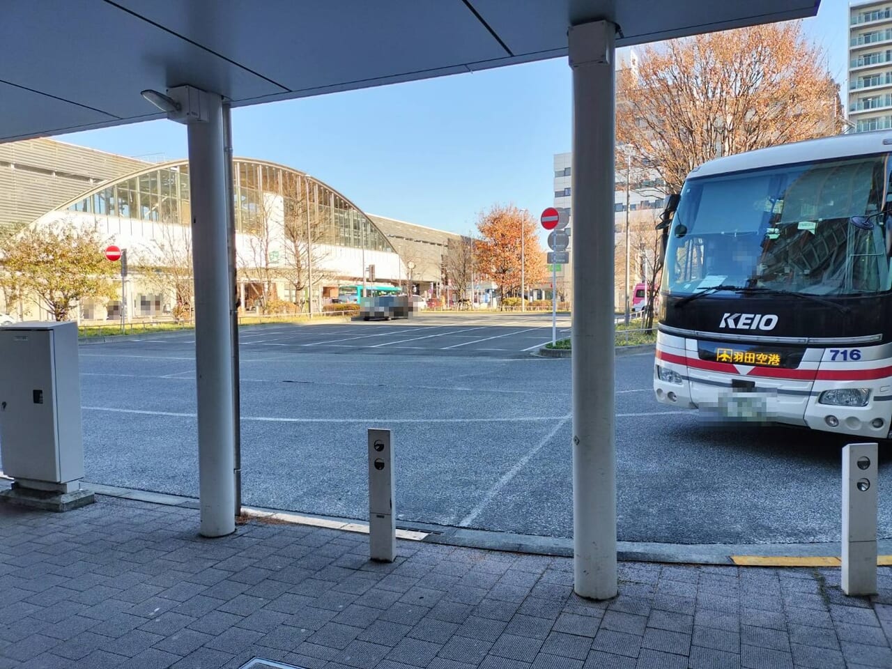 武蔵小金井駅前ロータリー