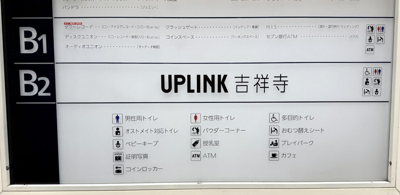 アップリンク吉祥寺の場所です