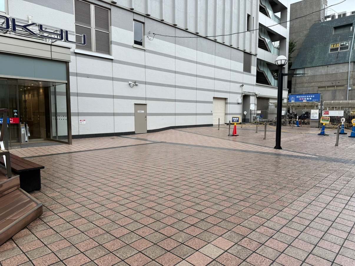 吉祥寺ふれあい夏祭りでゲームコーナーの景品交換所と本部が置かれる場所です