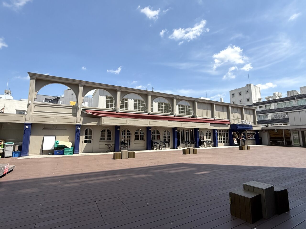 コピス吉祥寺３階屋上の景色です