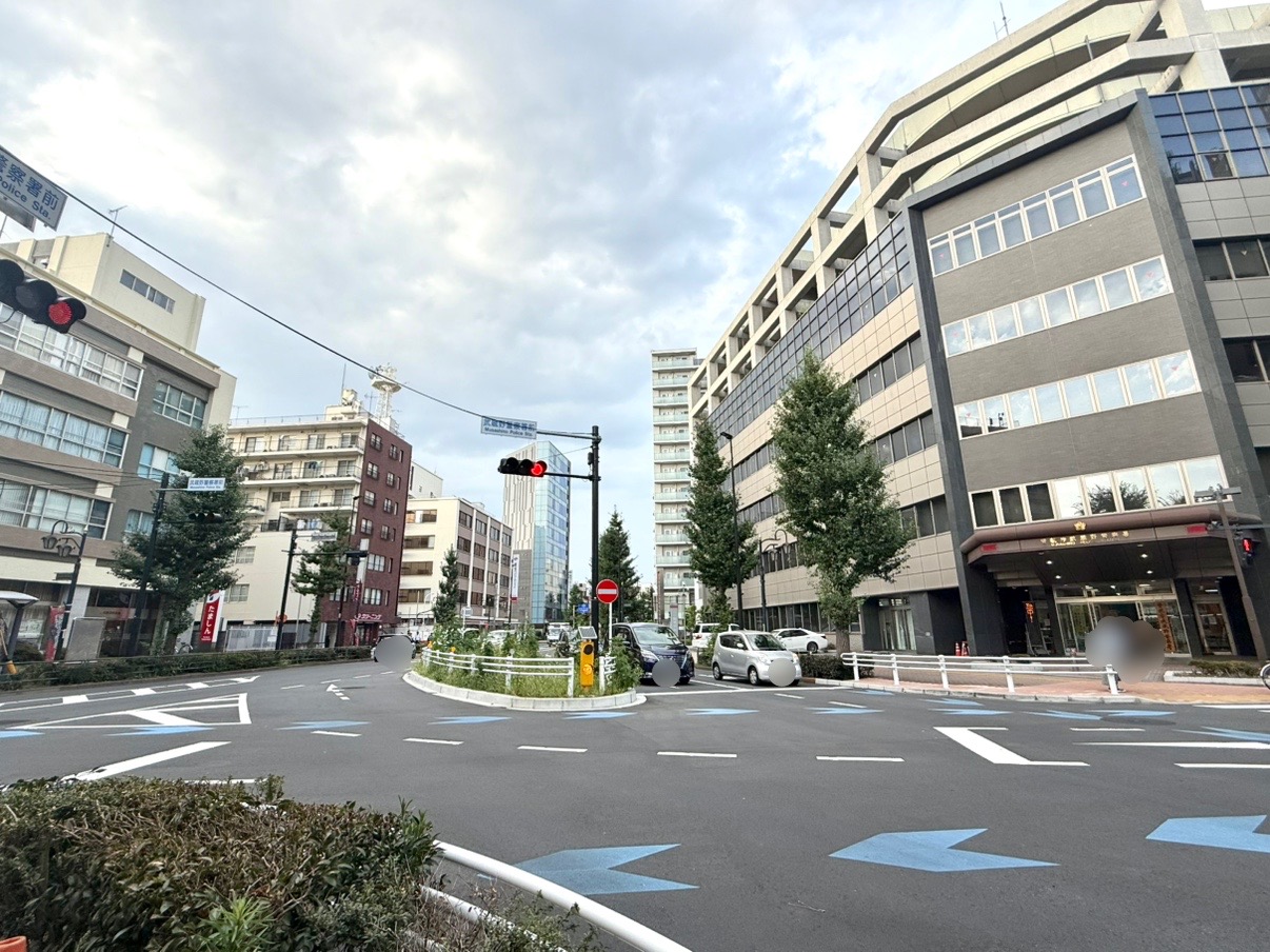 一圓三鷹北口店の近くにある武蔵野警察署です