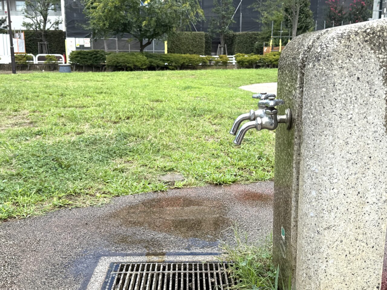 吉祥寺東町ふれあい公園の水道です