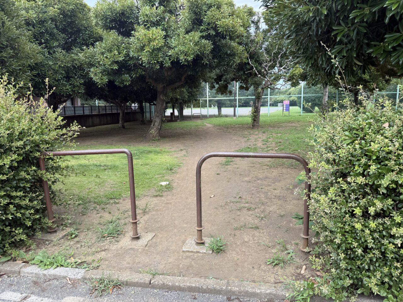 第2しろがね公園の外観です