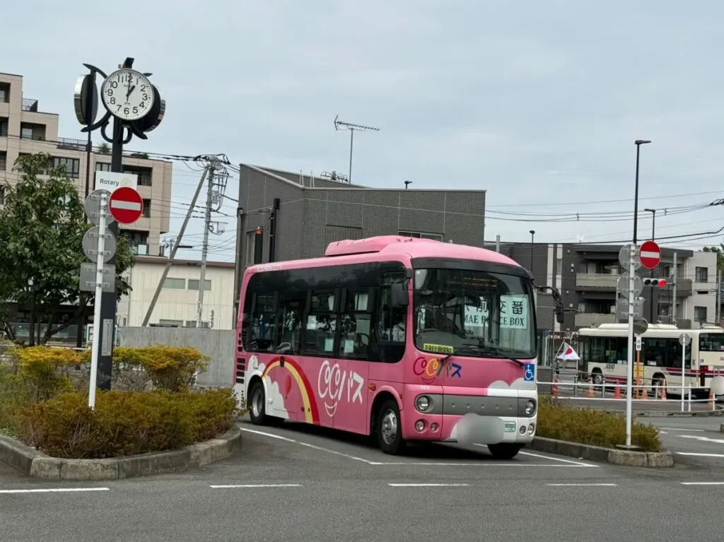 CoCoバスの再編成の記事にてCoCoバス外観です