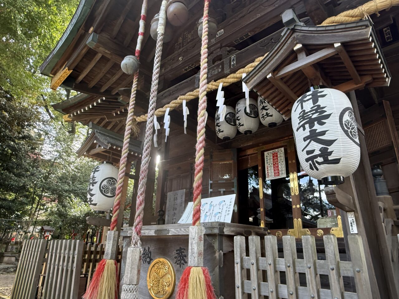 武蔵境の杵築大社御本社です