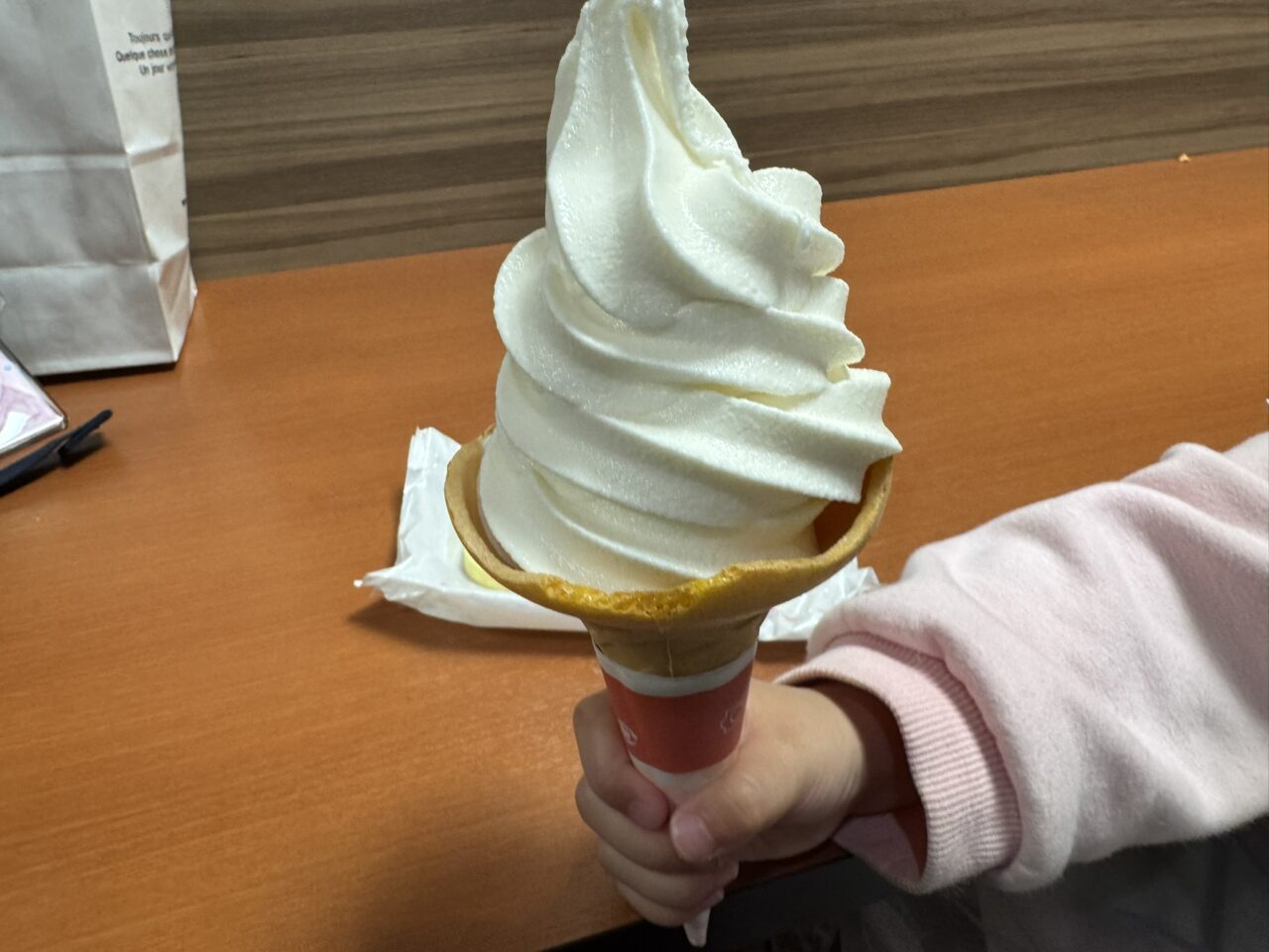 人気のソフトクリーム