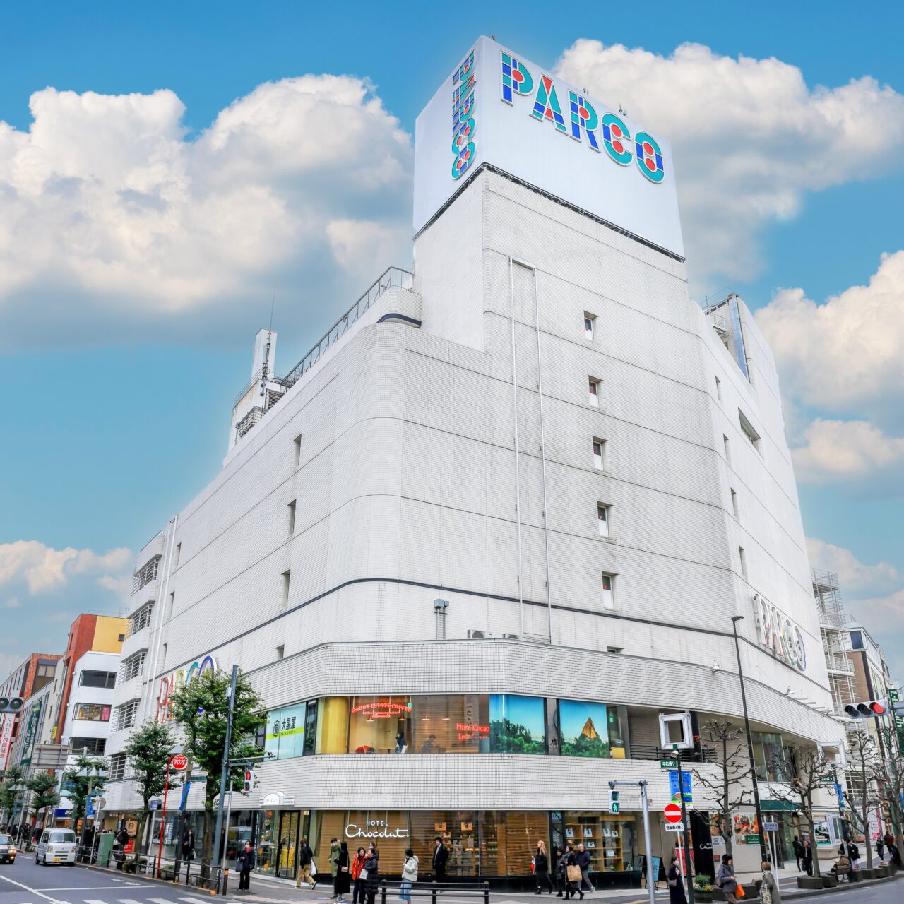 ポップアップショップの会場となる吉祥寺PARCOの外観風景